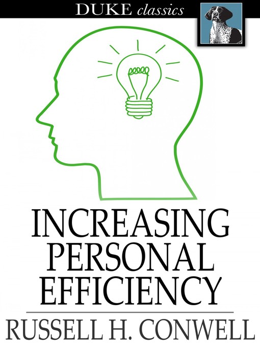 Title details for Increasing Personal Efficiency by Russell H. Conwell - Wait list